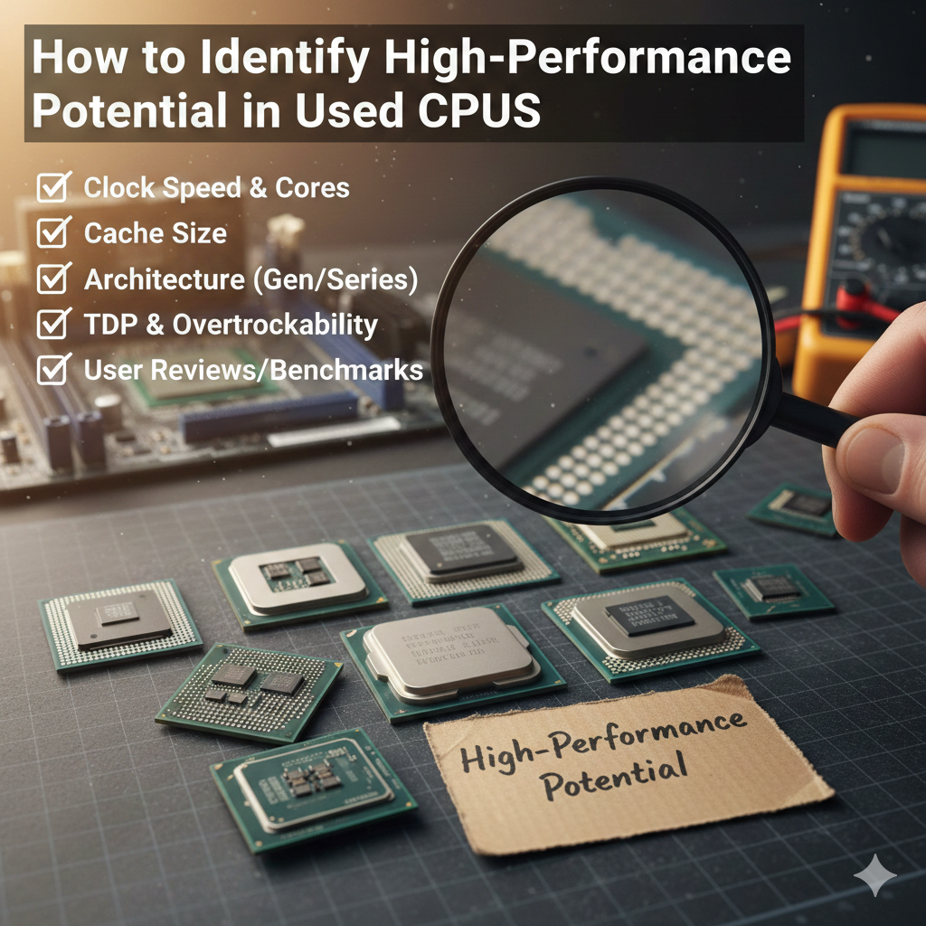 How to Identify High Performance Potential in Used CPUs