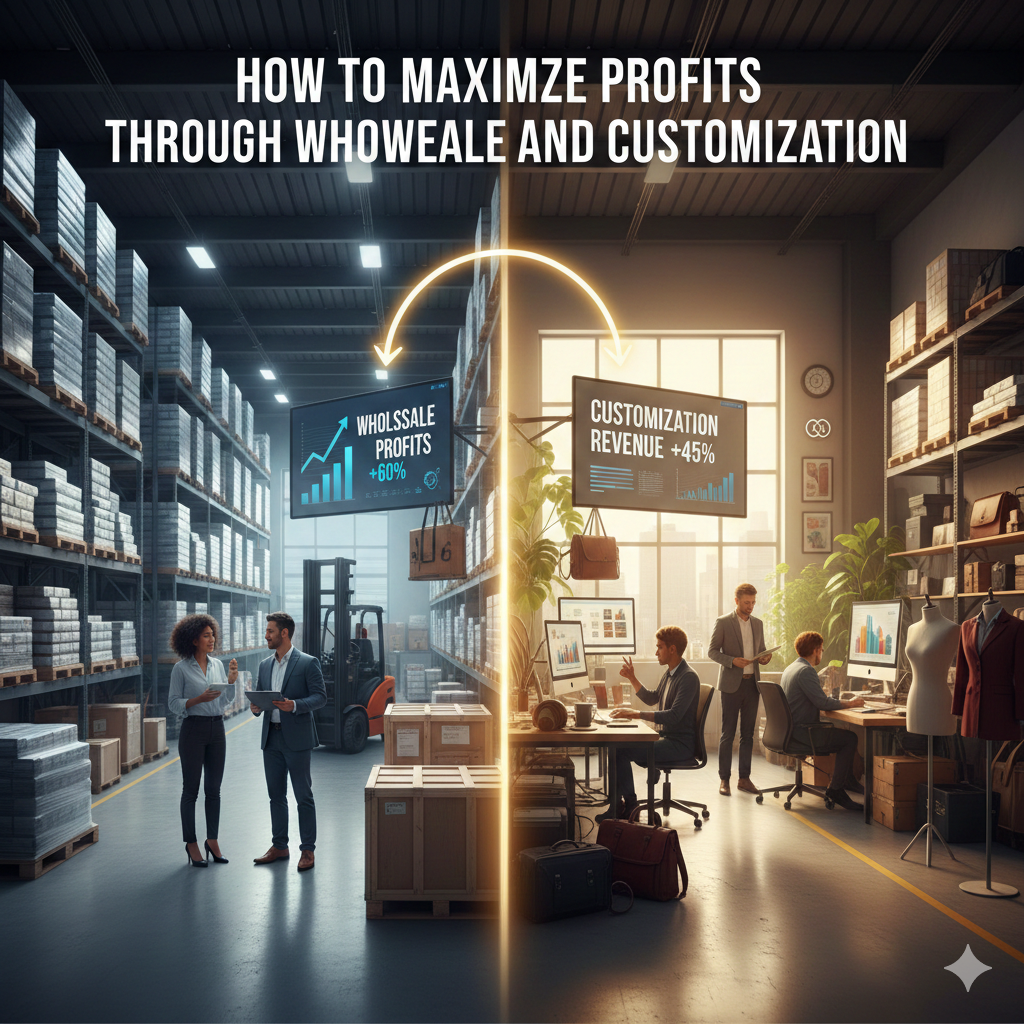 How to Maximize Profits through Wholesale and Customization