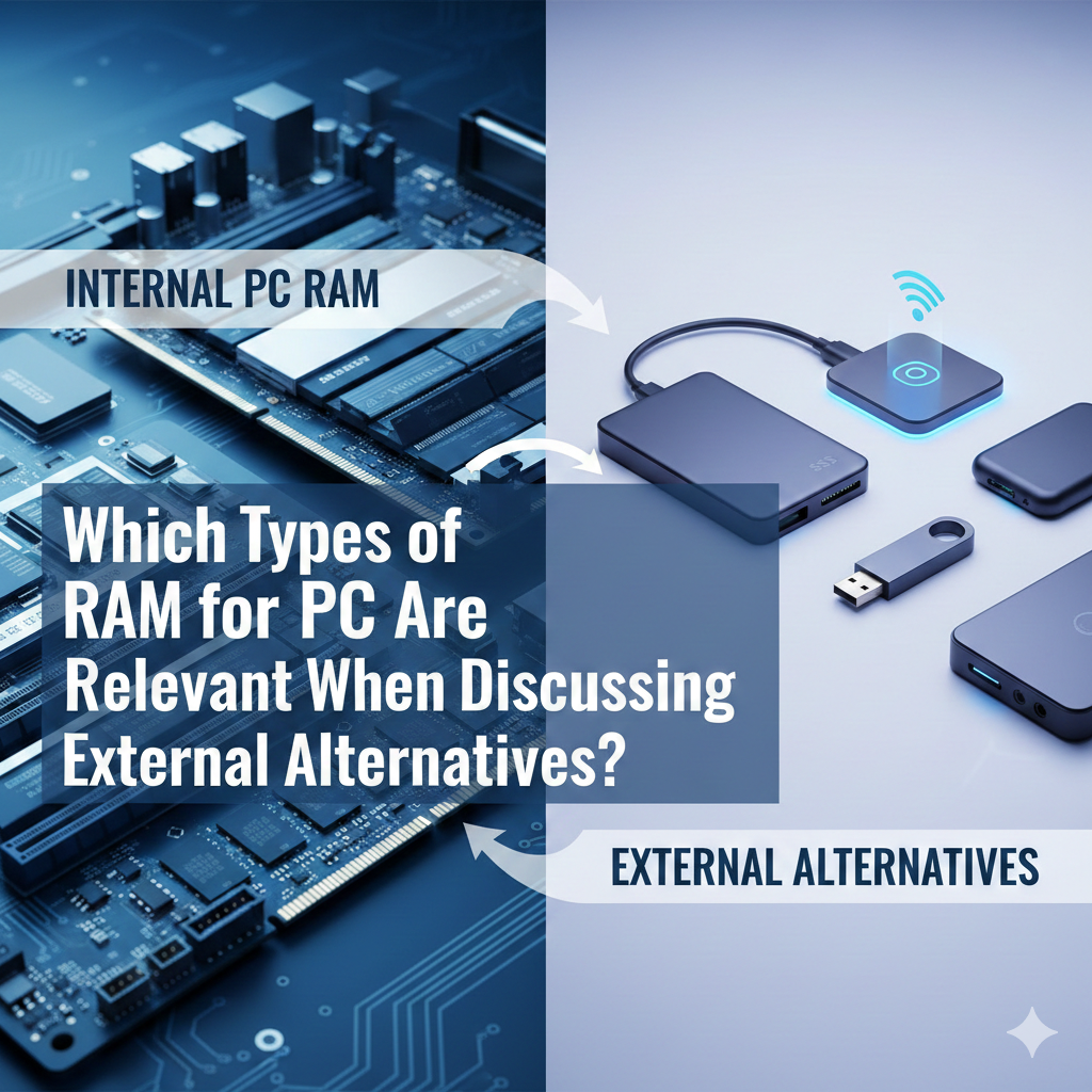Which Types of RAM for PC Are Relevant When Discussing External Alternatives