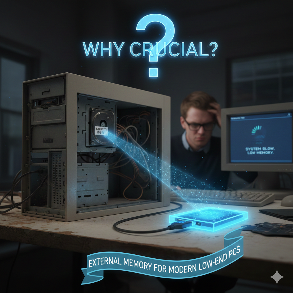 Why Is External Memory Crucial for Modern Low End PCs