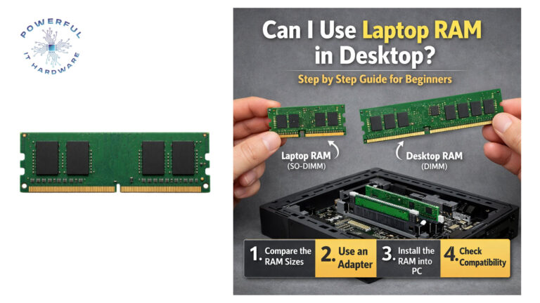can i use laptop ram in desktop