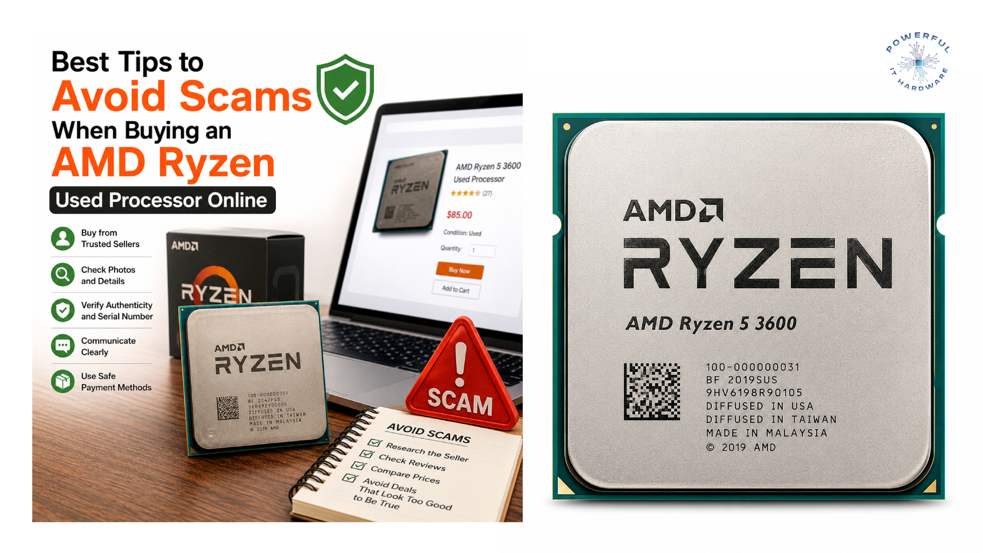 amd ryzen used processor