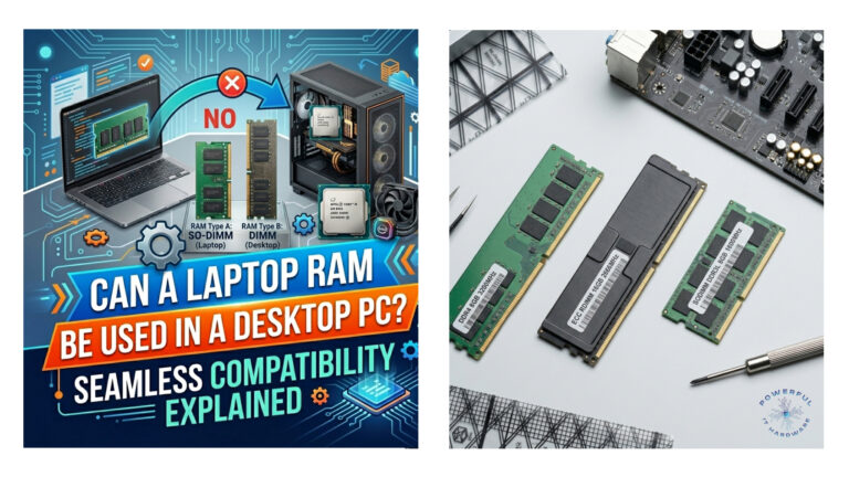 can a laptop ram be used in a desktop