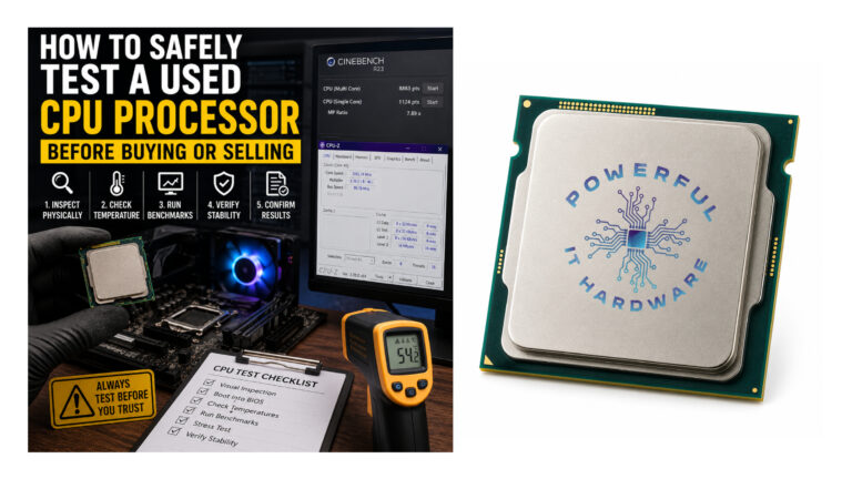 used cpu processor