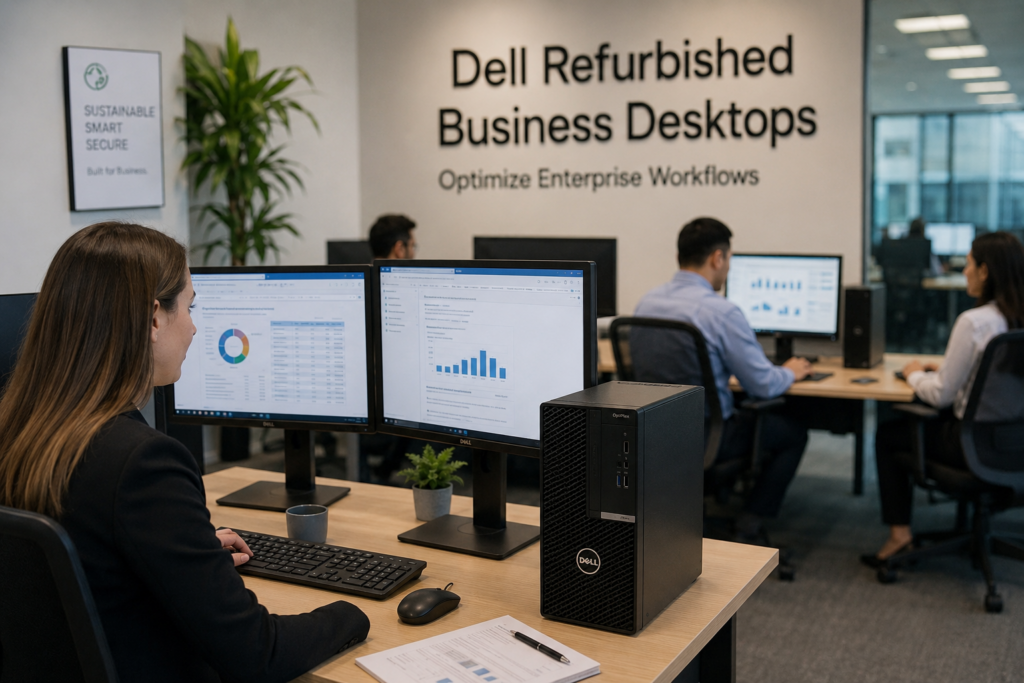 How Dell Refurbished Business Desktops Optimize Enterprise Workflows