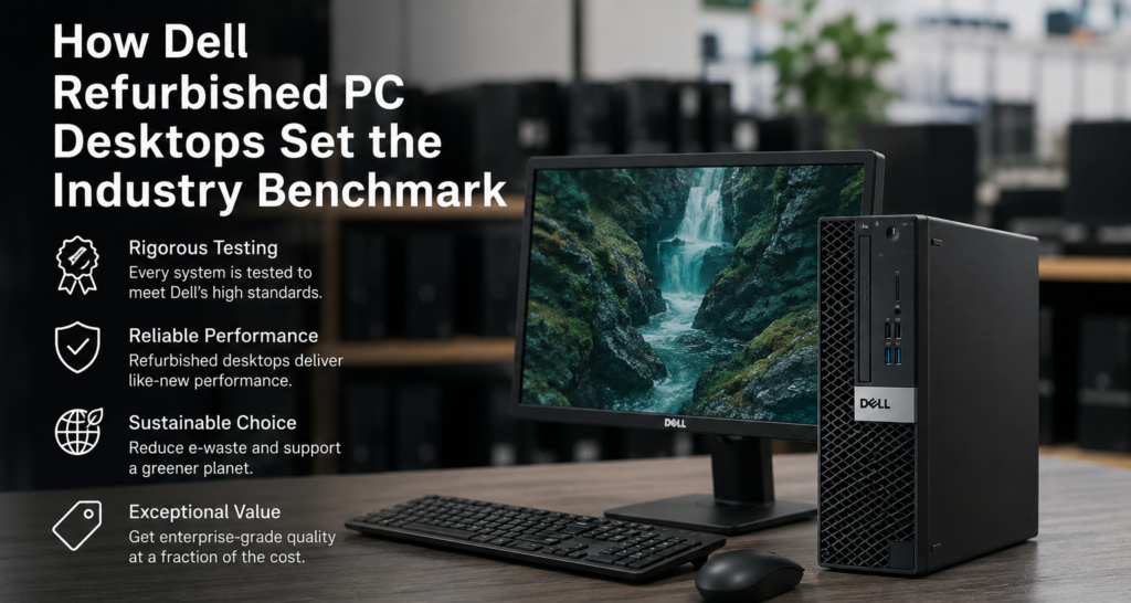 How Dell Refurbished PC Desktops Set the Industry Benchmark