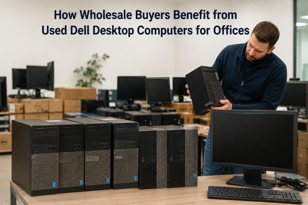 How Wholesale Buyers Benefit from Used Dell Desktop Computers for Offices