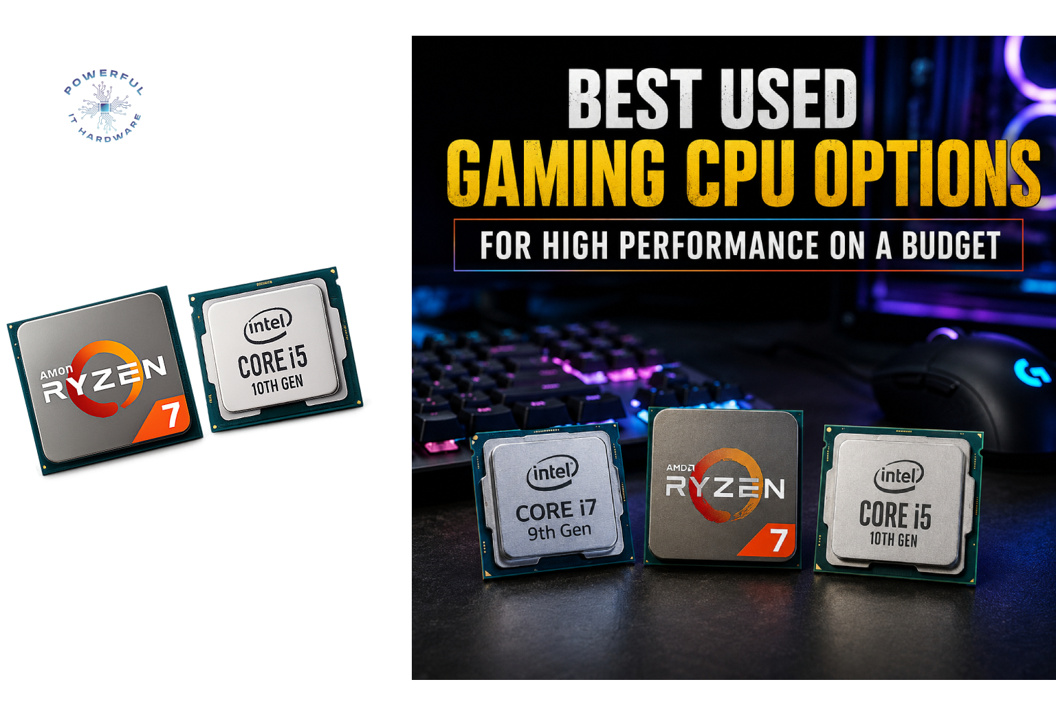used gaming cpu