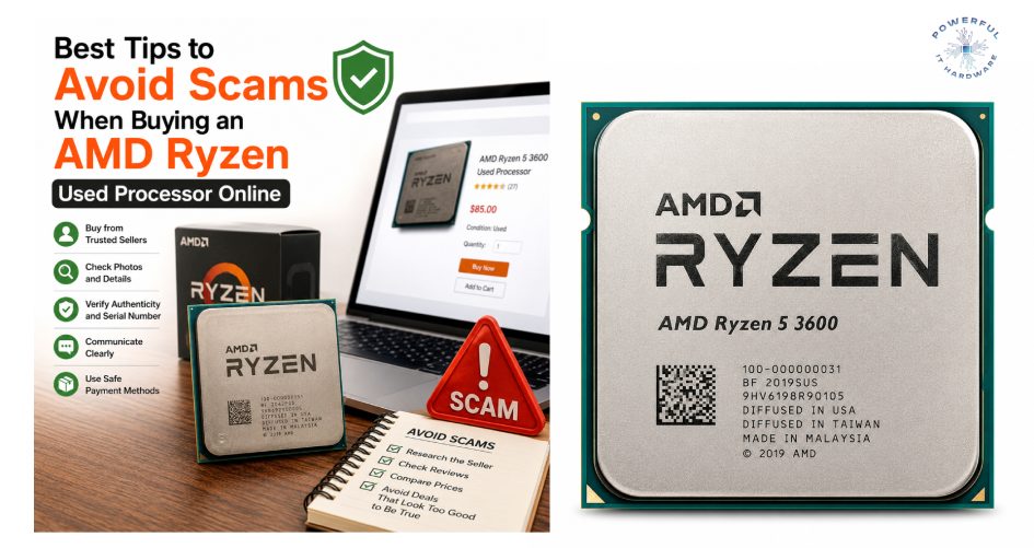 amd ryzen used processor