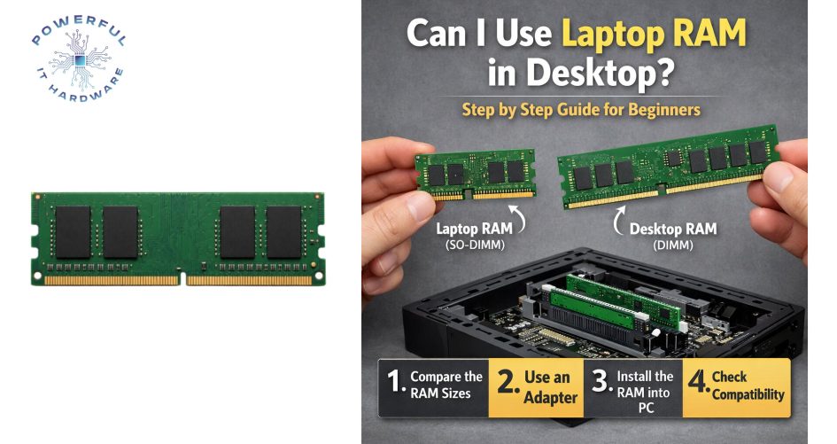 can i use laptop ram in desktop