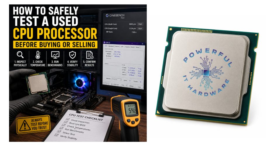 used cpu processor