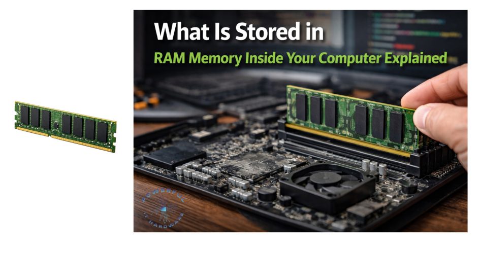 what is stored in ram memory